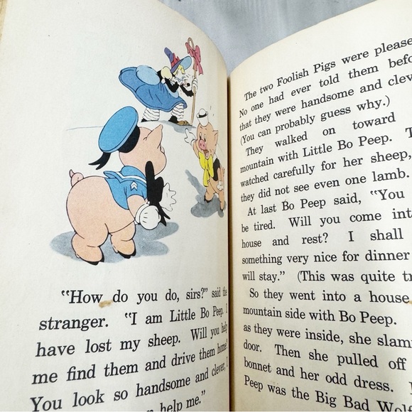 Donald Duck And His Friends 1939 First Esition By Walt Disney Vintage - Picture 12 of 14